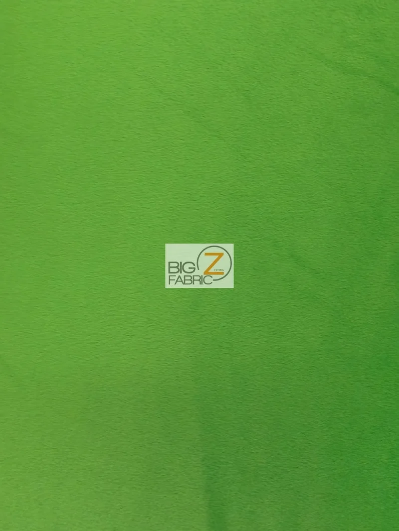 Kelly Green Velboa Solid Short Pile Fabric / Sold By The Yard