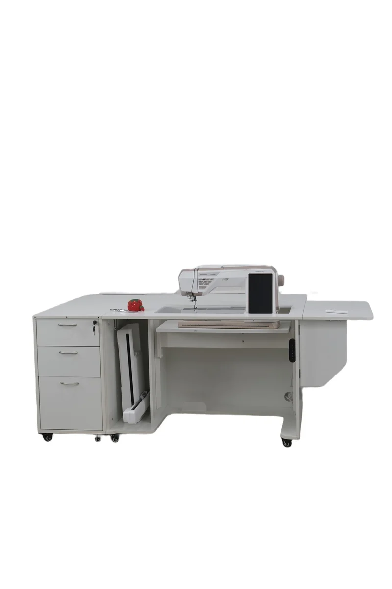 Sydney Lite XL Sewing Cabinet Ash White