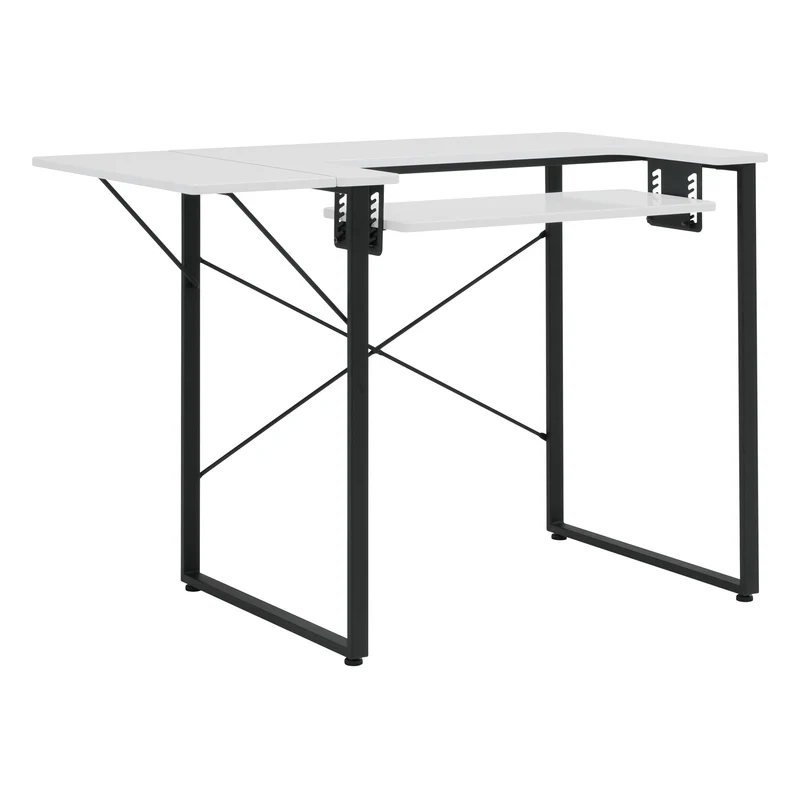 Dart Sewing Table Graphite / White