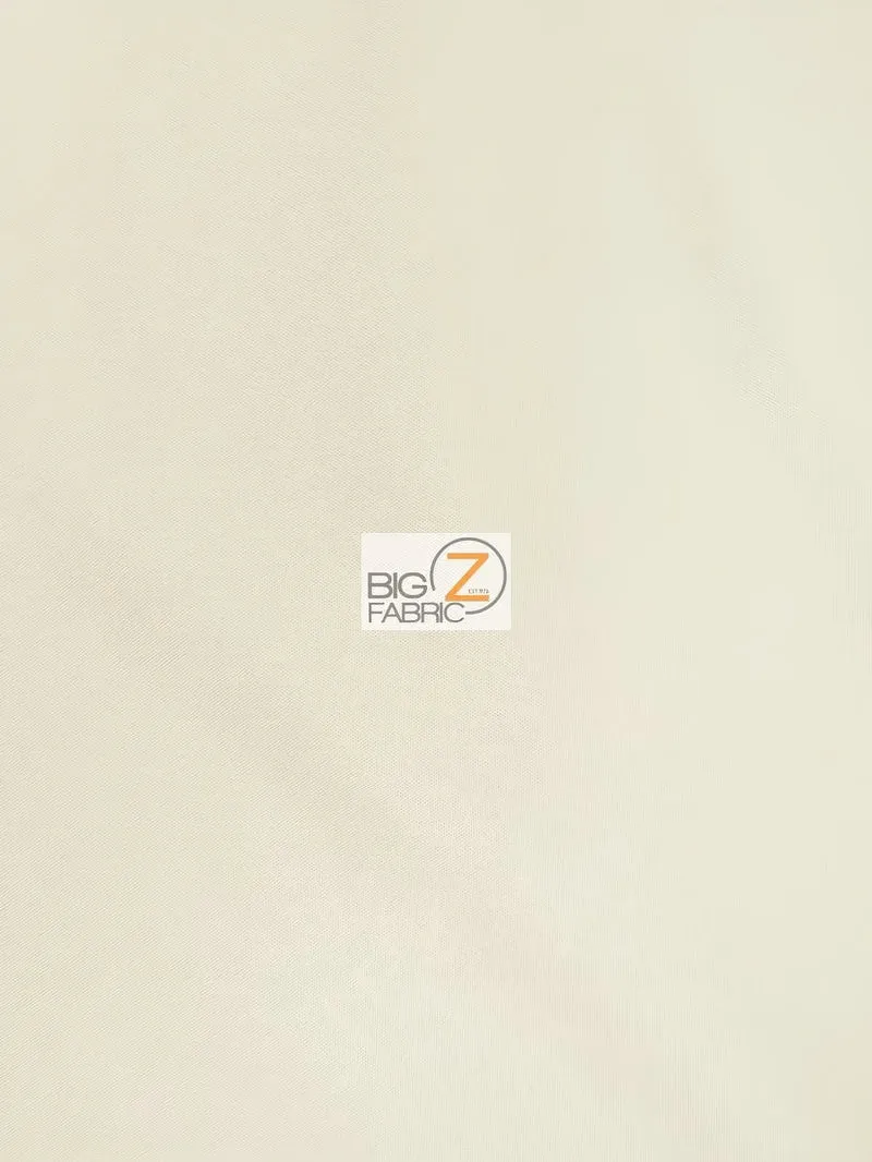 Solid Canvas Outdoor Anti-UV Waterproof Fabric / Ivory / Sold By The Yard