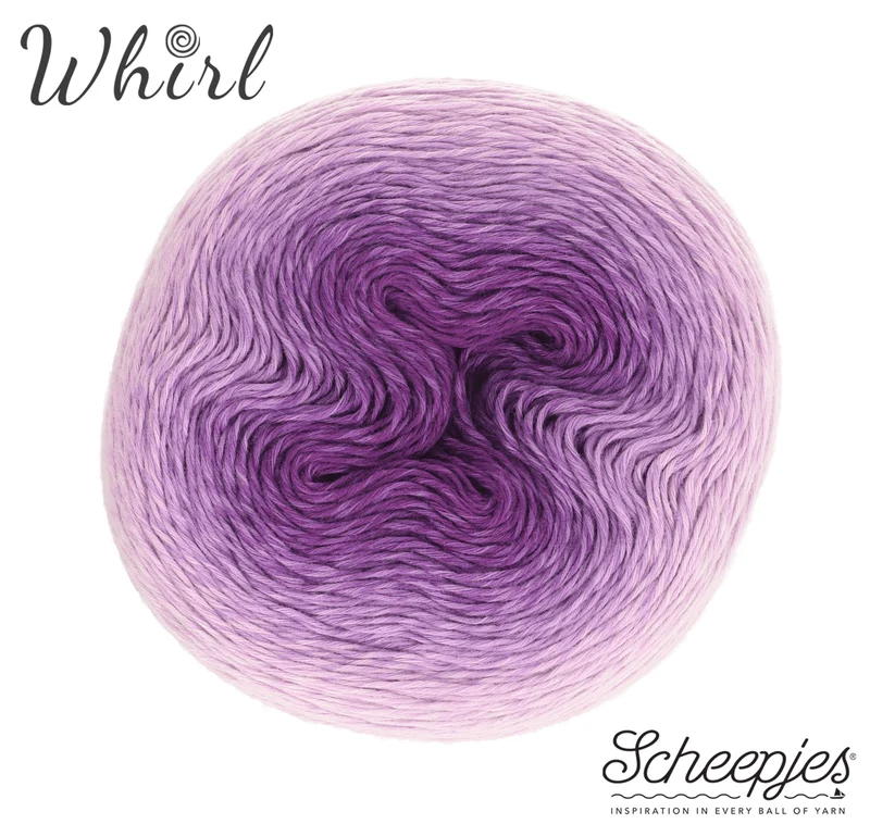Violeta encogido Whirl Ombré 558