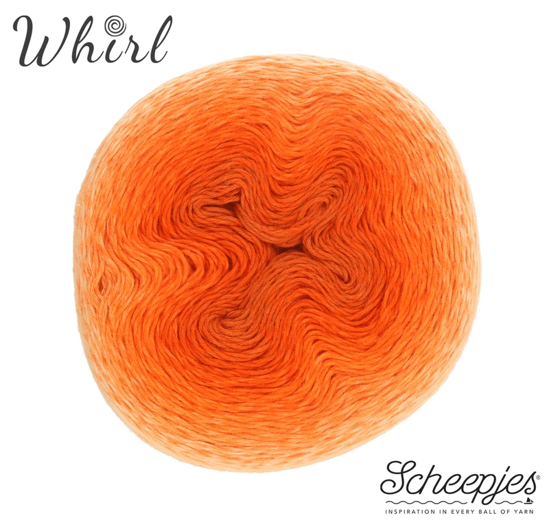 Pandereta Whirl Ombré Tangerine 554