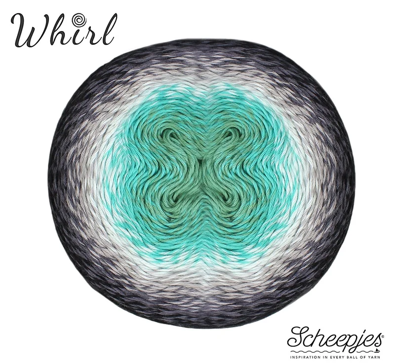 Whirl 785 - Terciopelo negro menta