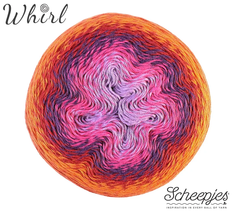 Whirl 764 - Amanecer de terciopelo rojo