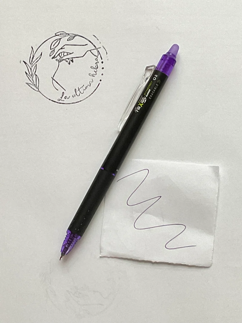Esfero Frixion Morado