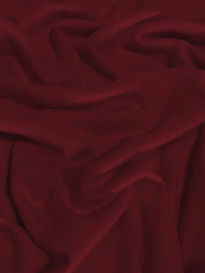 Sweatshirt & Apparel Polar Fleece Fabric / Wine / Sold By The Yard