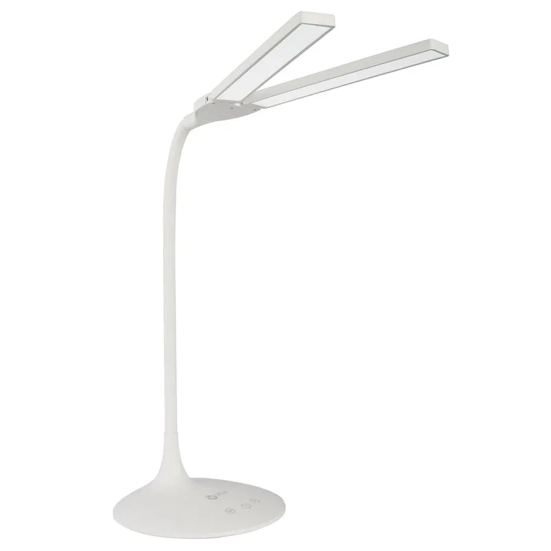 OttLite Dual Head LED Desk Lamp