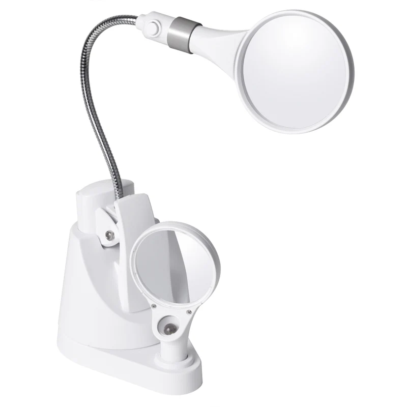 OttLite LED Clip & Freestanding Magnifier