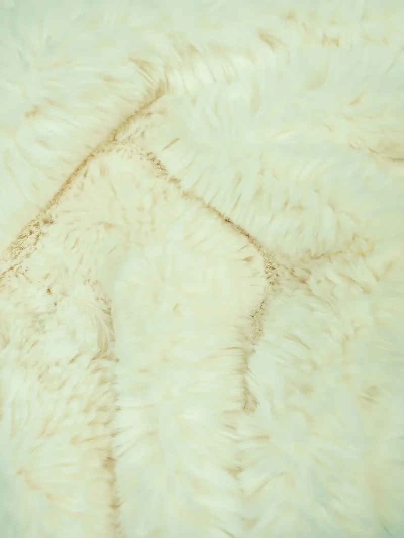 Arctic Rabbit Minky / Ivory