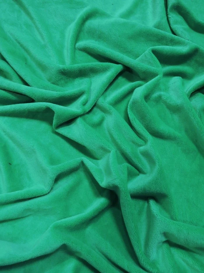 Seafoam Minky Solid Baby Soft Fabric