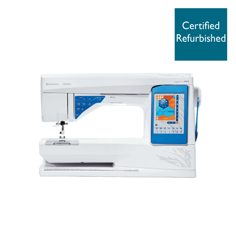 HUSQVARNA® VIKING® Refurbished SAPPHIRE™ 965Q Sewing Machine