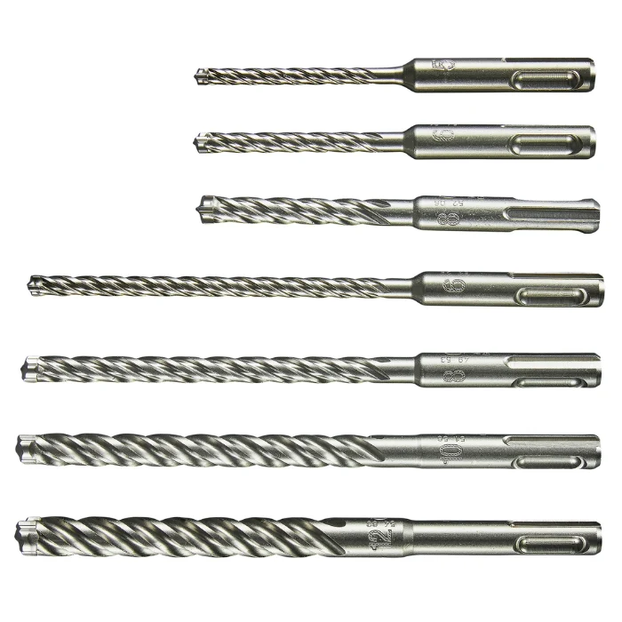 Estuche de 7 brocas Makita SDS-PLUS Nemesis II E-14928