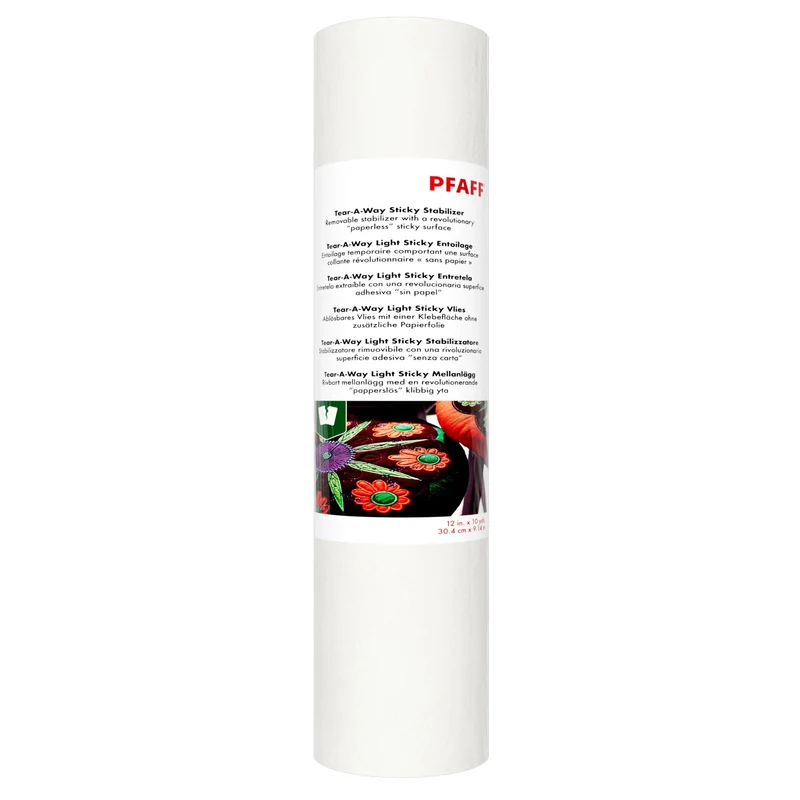 PFAFF® Tear-a-Way Sticky Stabilizer 30.5 cm x 9.1 m
