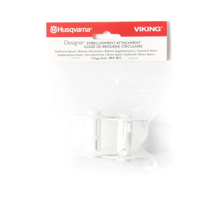 HUSQVARNA® VIKING® DESIGNER Embellishment Attachment Additional Spools (2)