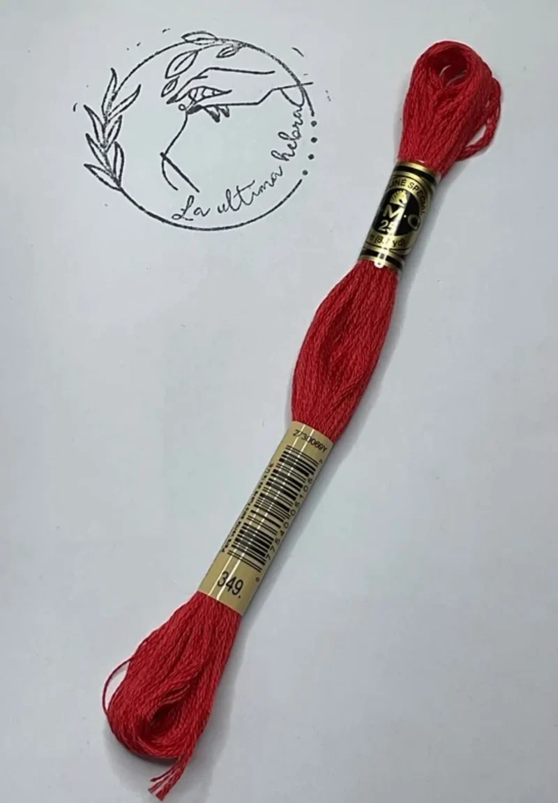 Madeja de bordado DMC - REF. 349