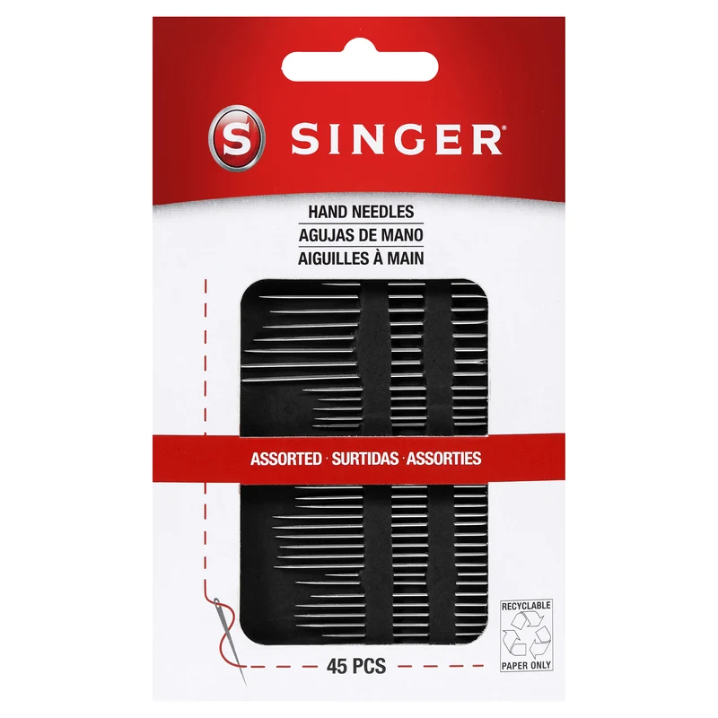 SINGER® Assorted Hand Needles 45-Pack