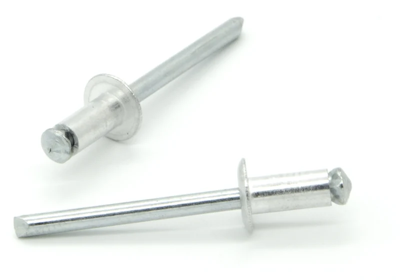 Remache de Aluminio Flor Cabeza Alomada