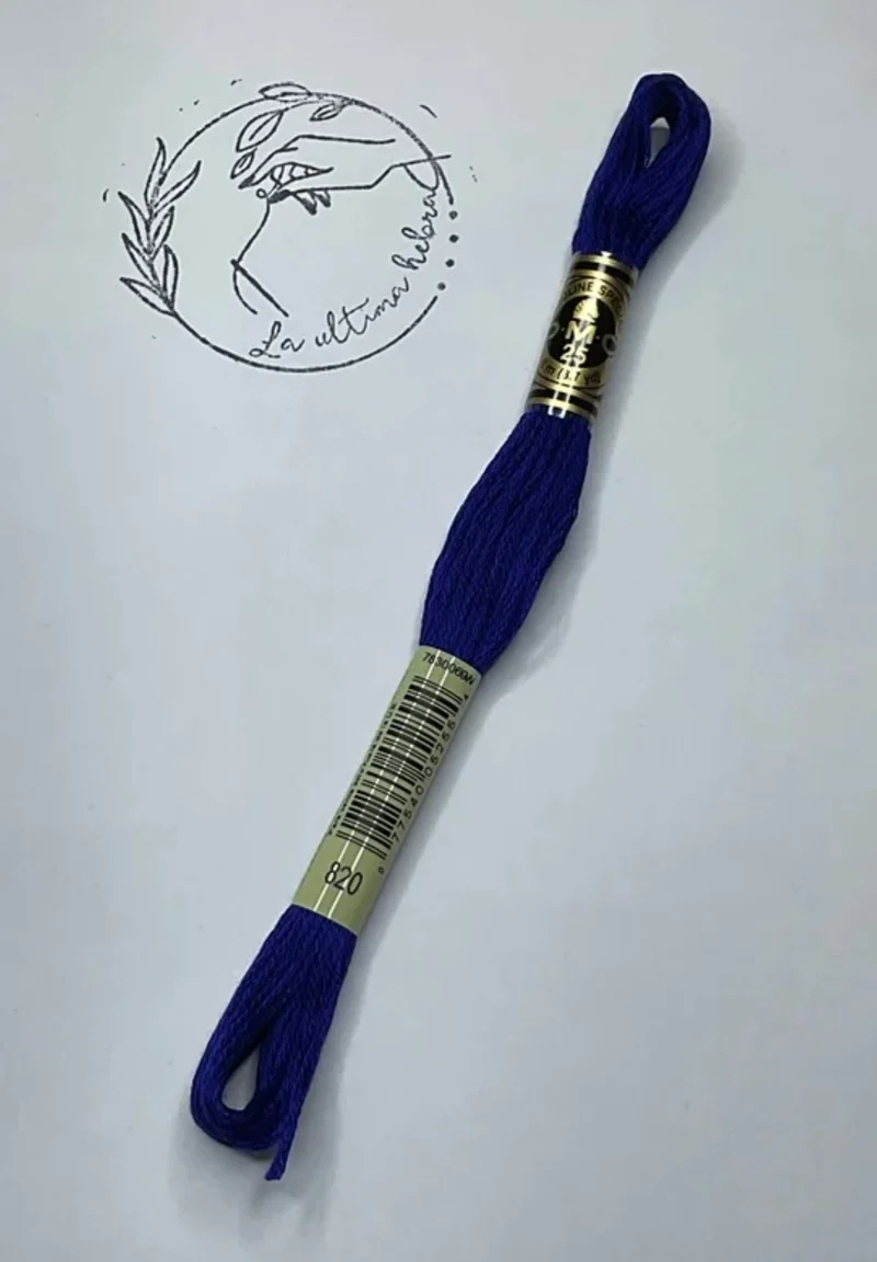 Madeja de bordado DMC - REF.820