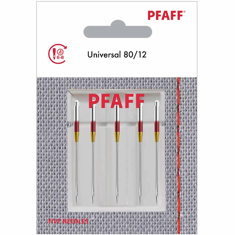 PFAFF® Universal Needles Size 80/12 5-Pack