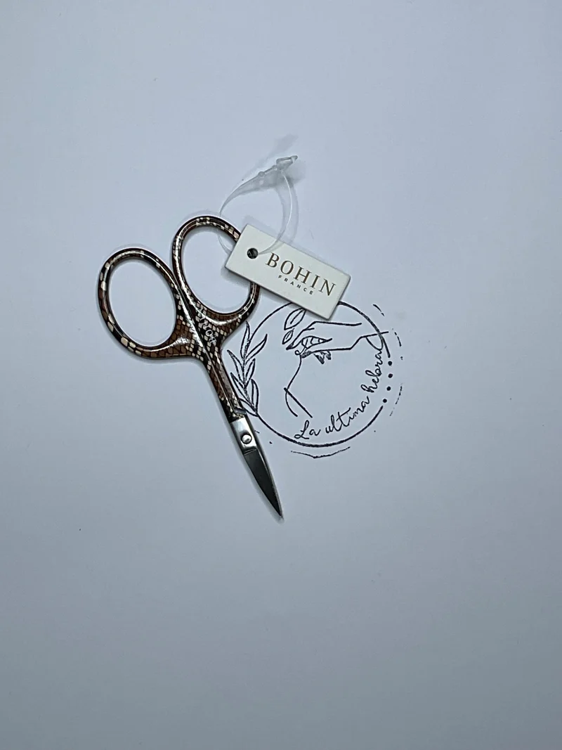 Tijeras Bohin de bordar de 9 cm - Colección Sauvage Serpiente