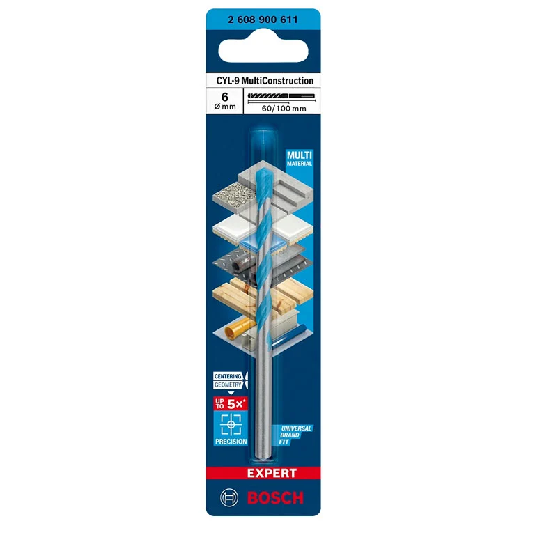 Broca Expert CYL-9 MultiConstruction de Bosch