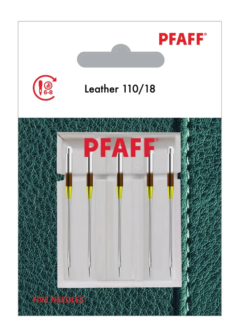 PFAFF® Leather Needles Size 110/18 5-Pack