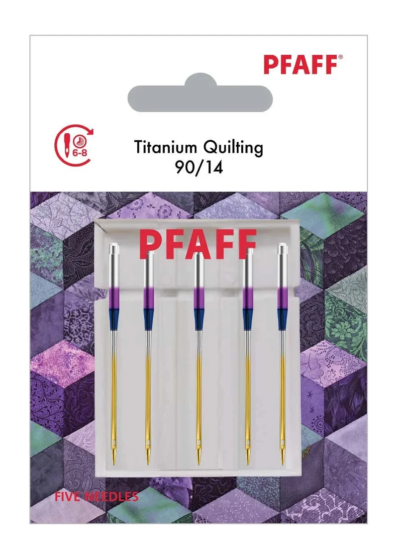 PFAFF® Titanium Quilting Needles Size 90/14 5-Pack