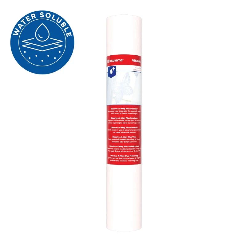HUSQVARNA® VIKING® Dissolve-a-Way Plus Stabilizer 12 Inches x 10 Yards