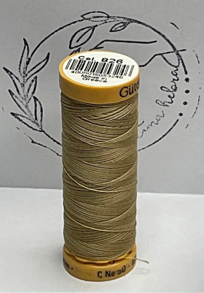 Hilo de Algodón Gütermann - REF. 826