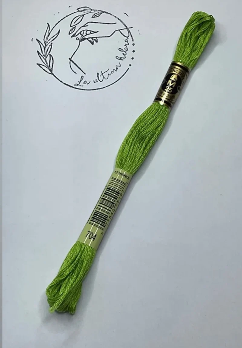 Madeja de bordado DMC - REF. 704