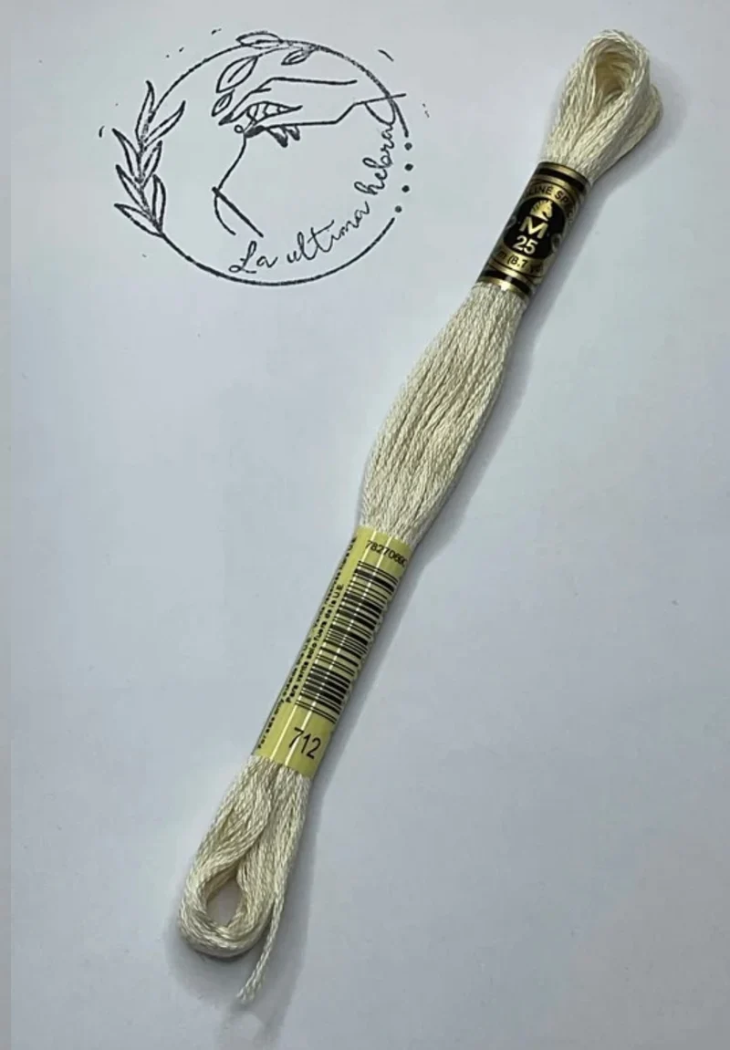 Madeja de bordado DMC - REF. 712