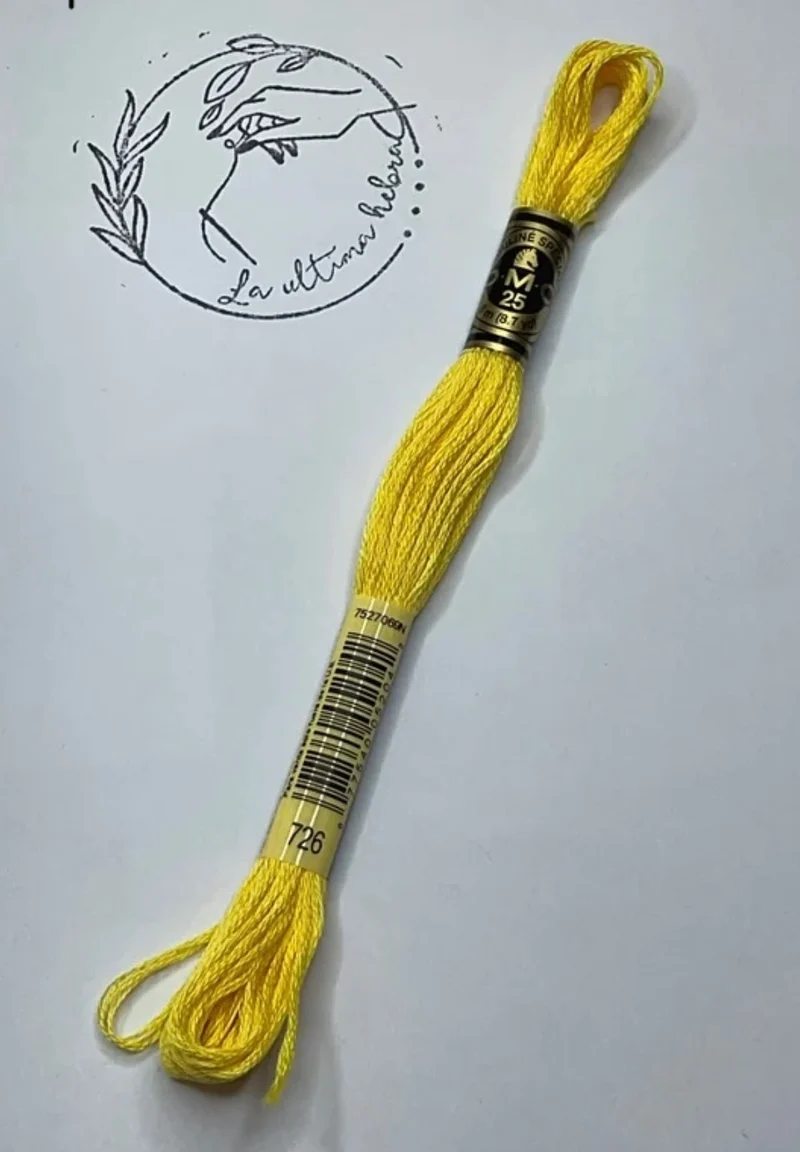 Madeja de bordado DMC - REF. 726