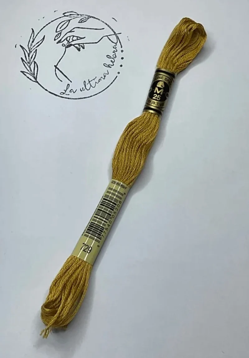 Madeja de bordado DMC - REF. 729