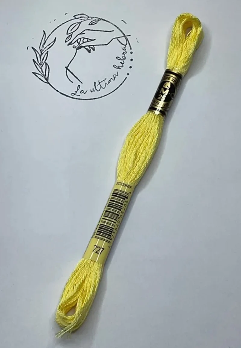 Madeja de bordado DMC - REF. 727