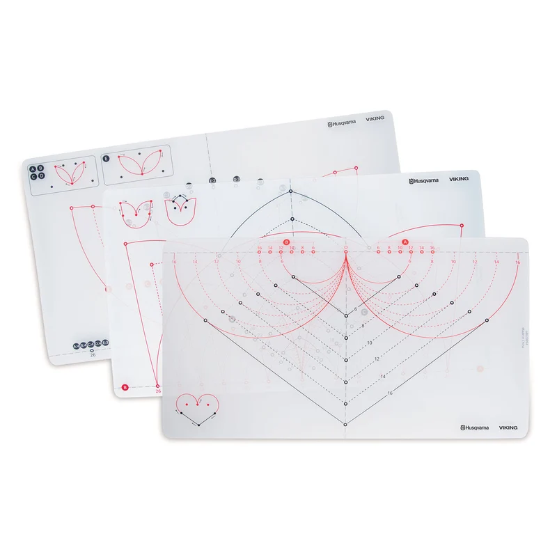 HUSQVARNA® VIKING® Circular Attachment Templates