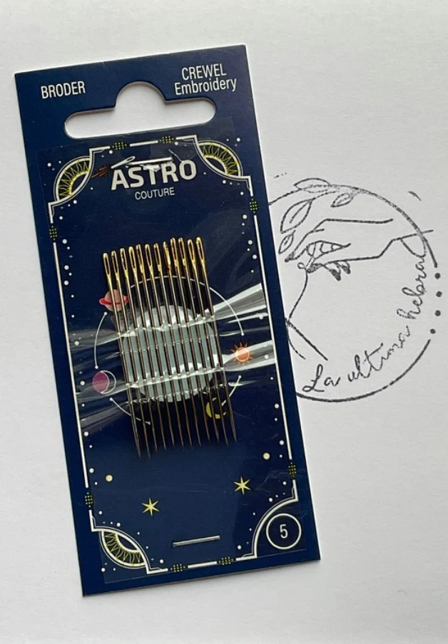 Agujas Bohin largas Astro Couture N°5