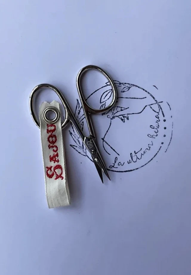 Tijeras Sajou de bordar miniatura Changey - niqueladas