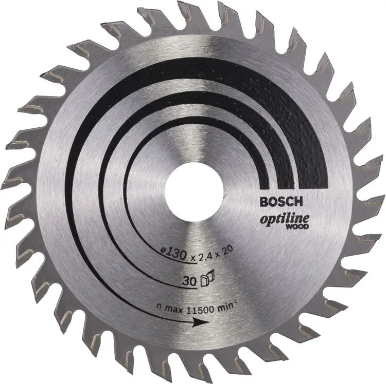 Disco de sierra circular Bosch PRO Wood Ø130X20-30