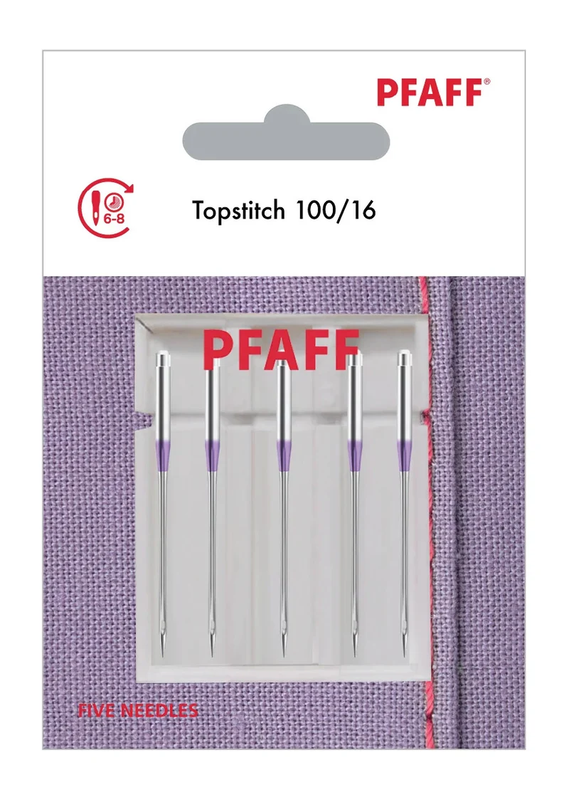 PFAFF® Topstitch Needles Size 100/16 5-pack