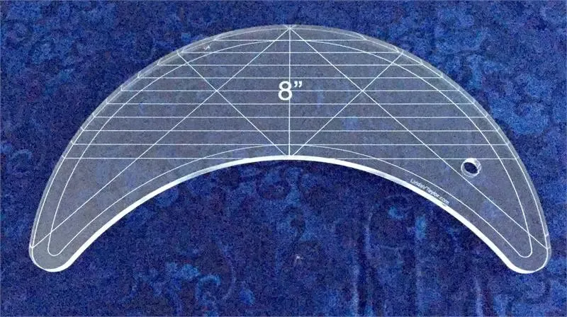 Arch 8" Quilt Template