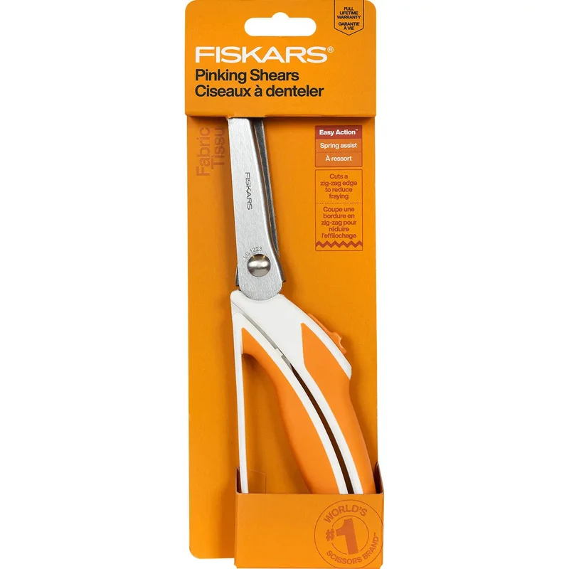 Fiskars Easy Action Pinking Shears Replaces Item 9915F