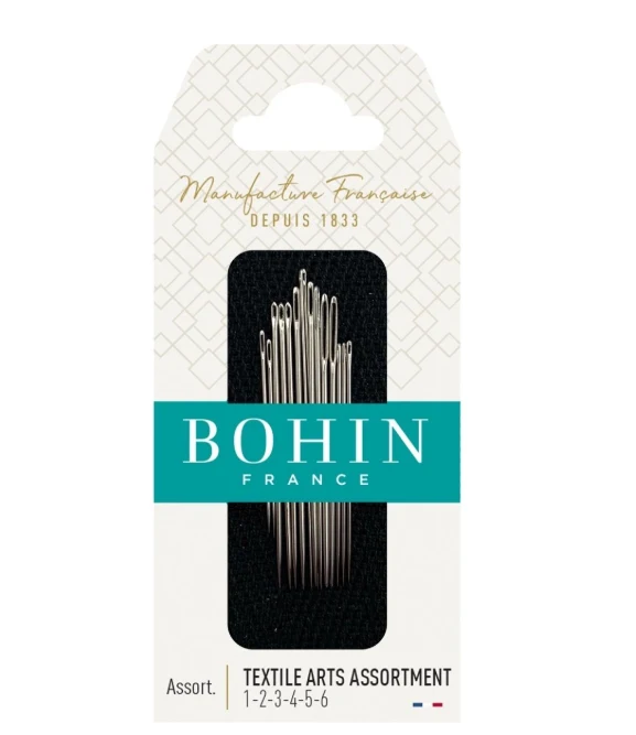 Paño de Agujas Bohin Surtidas para arte textil - Tamaño 7/24