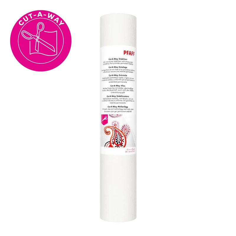 PFAFF® Cut-a-Way™ Stabilizer 15 inches x 10 Yards