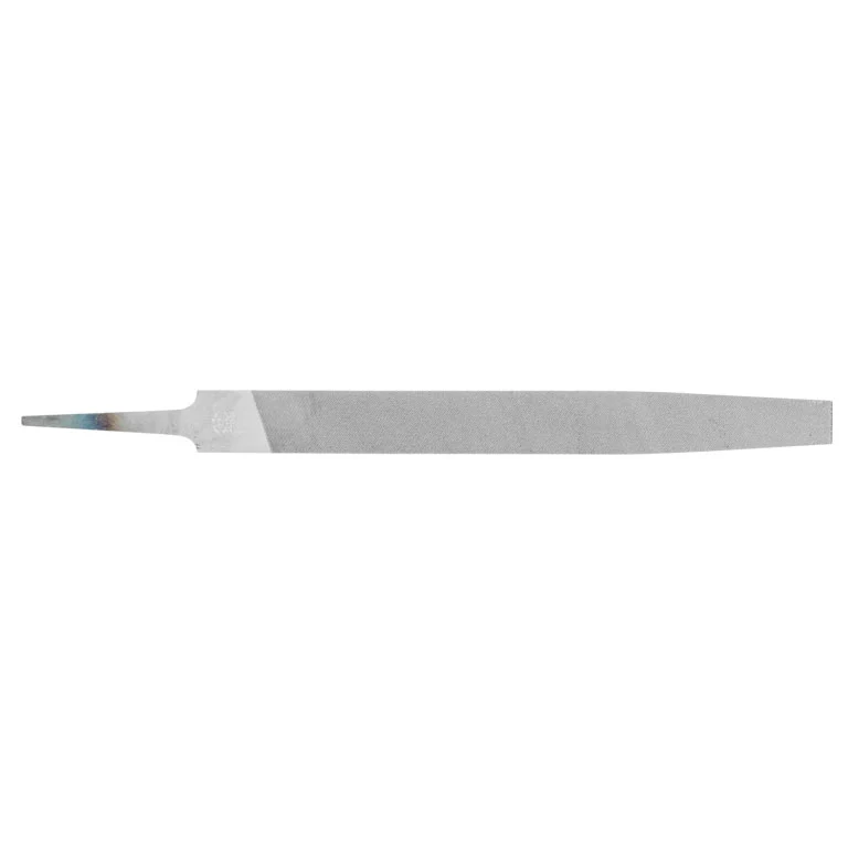 Lima de taller plana de punta 200 mm corte 3 para mecanizado fino