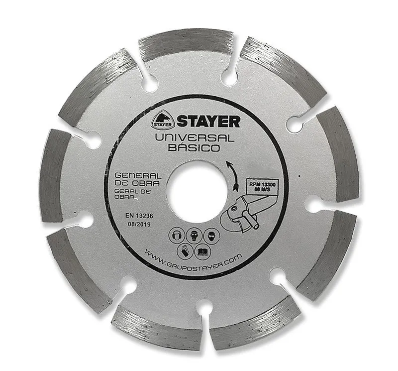 Disco de corte de diamante Stayer Universal Básico Ø230 H7