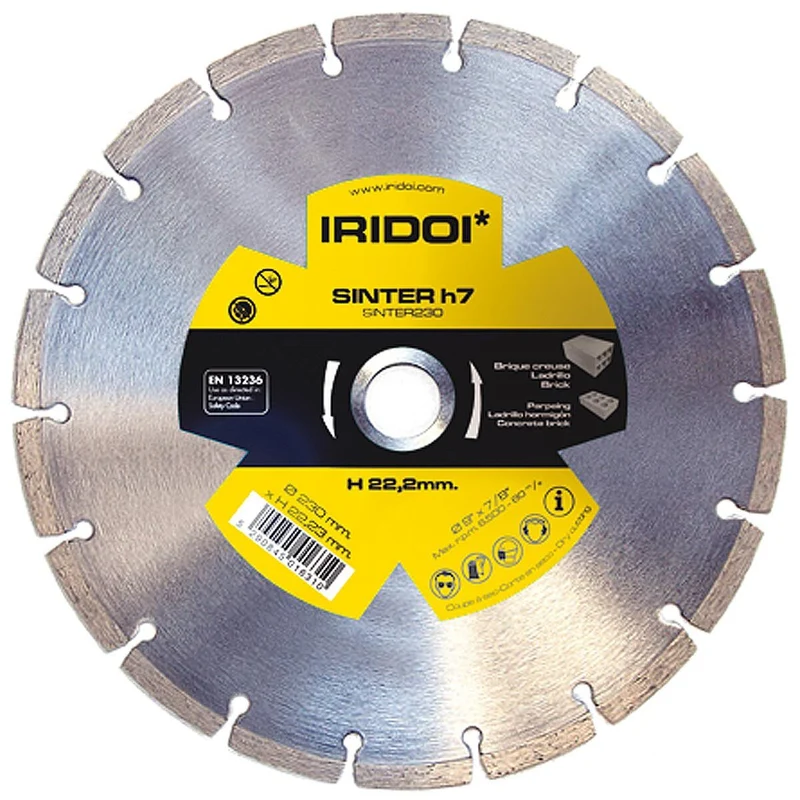 Disco diamante construcción SINTER H7 Ø230