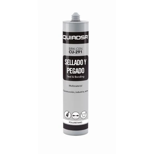 Sellante de Poliuretano Gris CU-291 300ml