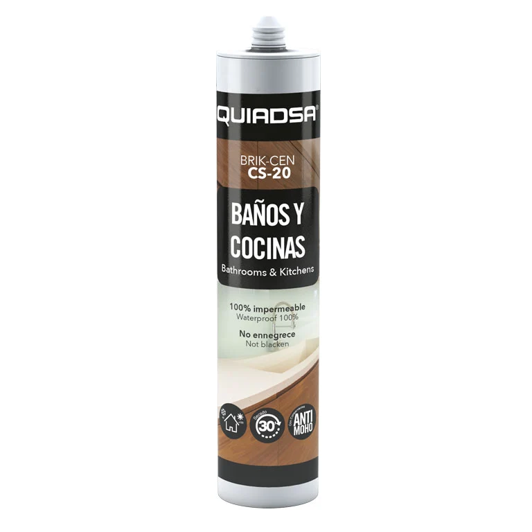 Silicona Blanca especial Cocinas y Baños CS-20