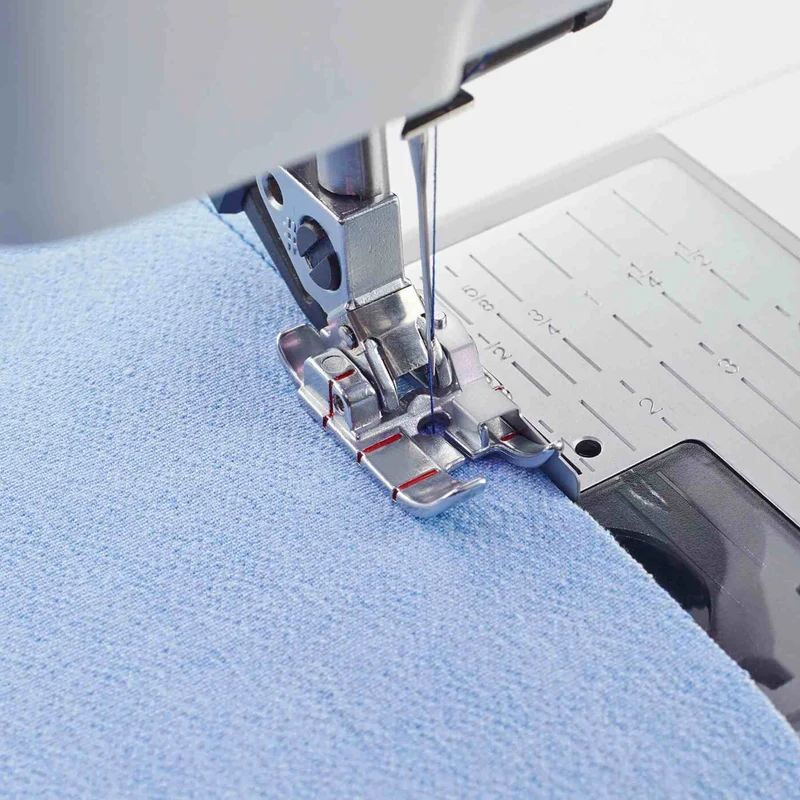 PFAFF® Perfect 1/4 Inch Foot with Guide for IDT™ System