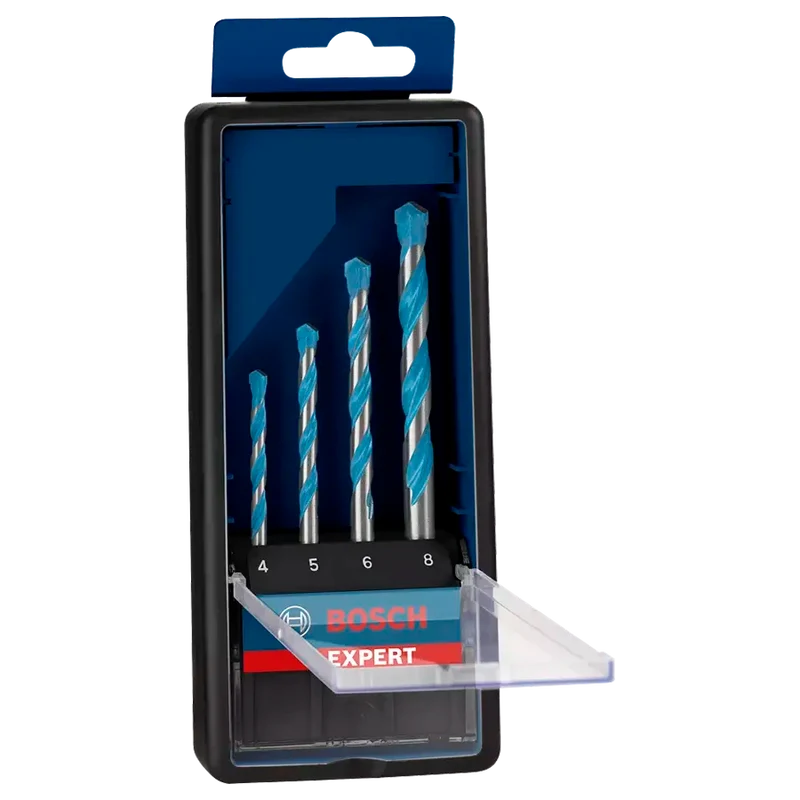 Set de 4 brocas Bosch EXPERT CYL-9 MultiConstrucción 4-5-6-8